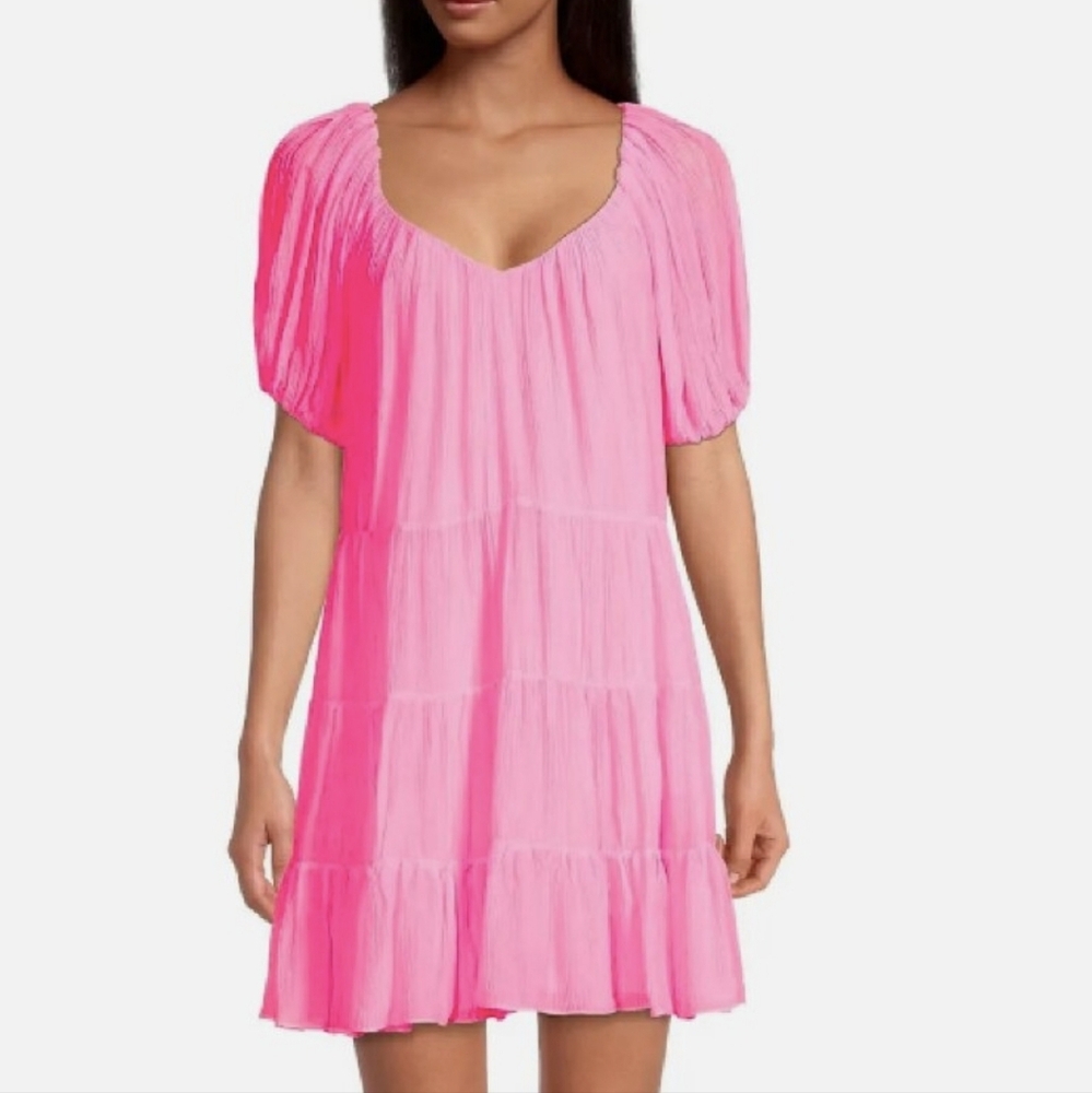 Rebecca Taylor Barbie Pink Dress